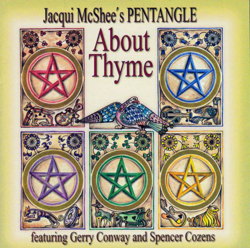 THE PENTANGLE - Jacqui McShee's Pentangle Featuring Gerry Conway And Spencer Cozens : About Thyme cover 