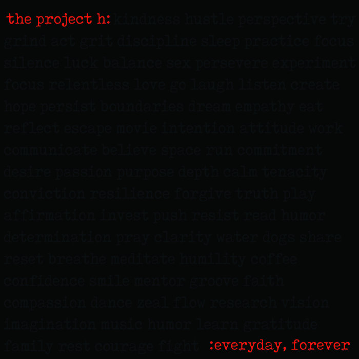 THE PROJECT H - Everyday, Forever cover 