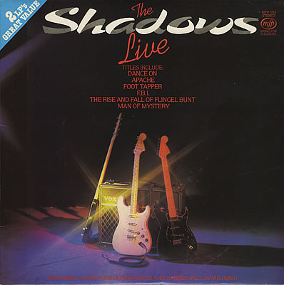 THE SHADOWS - The Shadows Live cover 