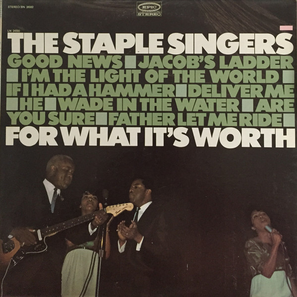 THE STAPLE SINGERS / THE STAPLES - For What It's Worth (aka Gospel Soul) cover 