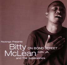 THE SUPERSONICS - Bitty Mclean & The Supersonics : On Bond Street Kgn. JA. cover 