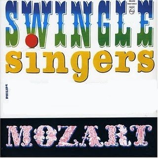 THE  SWINGLE SINGERS - Swinging Mozart (aka Anyone For Mozart) cover 