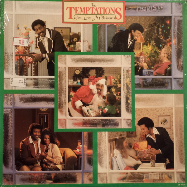 THE TEMPTATIONS - Give Love At Christmas cover 