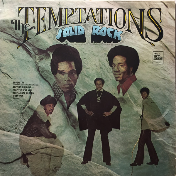 THE TEMPTATIONS - Solid Rock cover 