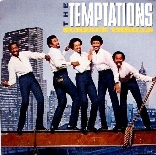 THE TEMPTATIONS - Surface Thrills cover 
