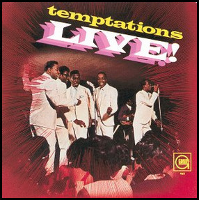 THE TEMPTATIONS - Temptations Live! cover 