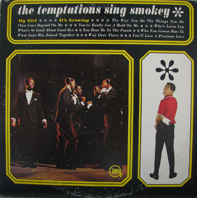 THE TEMPTATIONS - The Temptations Sing Smokey cover 