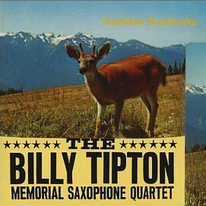 THE BILLY TIPTON MEMORIAL SAXOPHONE QUARTET / THE TIPTONS SAX QUARTET / THE TIPTONS - The Billy Tipton Memorial Saxophone Quartet ‎: Sunshine Bundtcake cover 