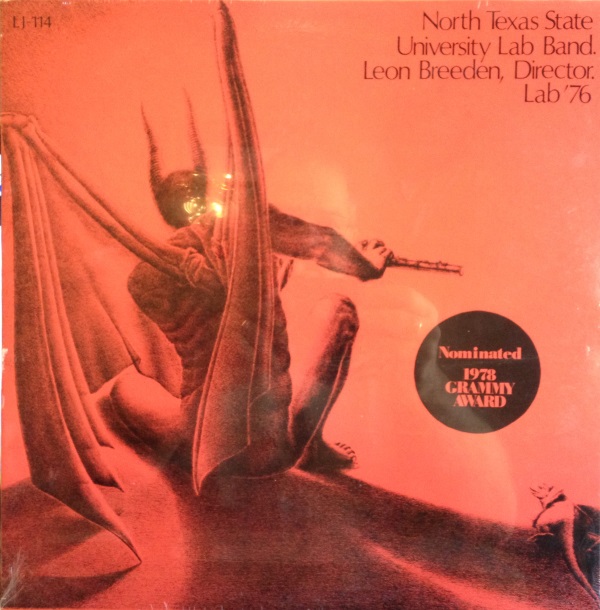 THE UNIVERSITY OF NORTH TEXAS LAB BANDS - Lab '76 cover 