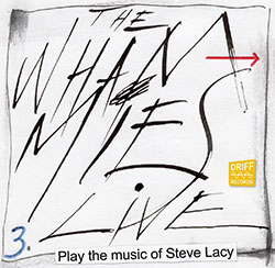 THE WHAMMIES - Play The Music Of Steve Lacy Vol.3 cover 