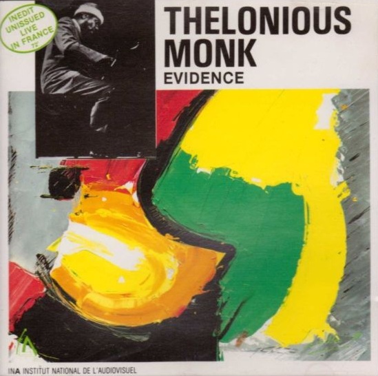 THELONIOUS MONK - Evidence (1987) cover 