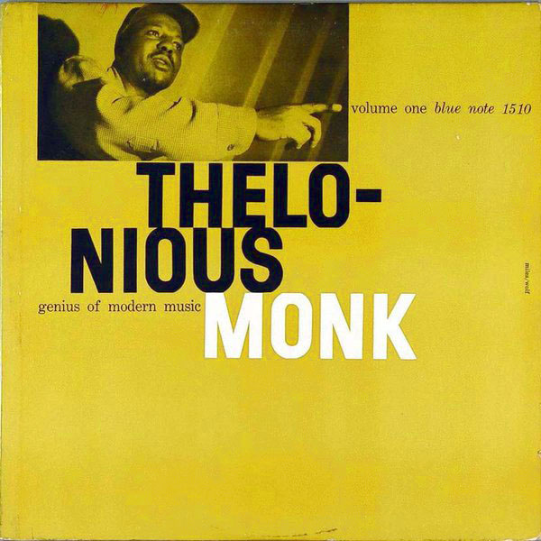 THELONIOUS MONK - Genius of Modern Music Vol 1 cover 