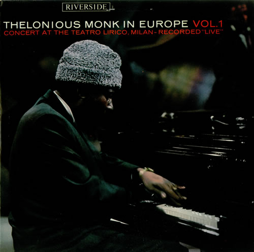 THELONIOUS MONK - Thelonious Monk in Europe Vol.1 cover 