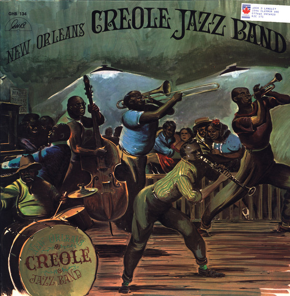 THOMAS JEFFERSON - New Orleans Creole Jazz Band Featuring Thomas Jefferson cover 