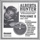 ALBERTA HUNTER Complete Recorded Works In Chronological Order, Volume 2 (February 1923 To C. November 1924) album cover