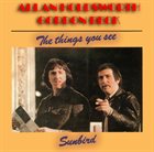 ALLAN HOLDSWORTH The Things You See / Sunbird (with Gordon Beck) album cover