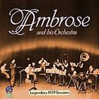 AMBROSE Legendary 1929 Sessions album cover