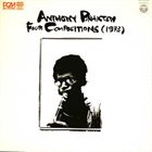 ANTHONY BRAXTON Four Compositions (1973) album cover