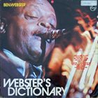 BEN WEBSTER Webster's Dictionary album cover