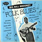 BIG BILL BROONZY Folk Blues album cover
