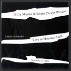 BILLY MARTIN Live At Houston Hall album cover