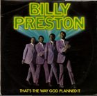 BILLY PRESTON That's The Way God Planned It album cover