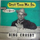 BING CROSBY Don't Fence Me In album cover
