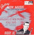 BUDDY DEFRANCO Exciting New Music From A Great American Campus (with University Of New Mexico Stage Band) album cover