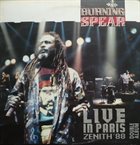 BURNING SPEAR Live In Paris album cover
