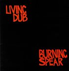 BURNING SPEAR Living Dub album cover