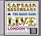 CAPTAIN BEEFHEART Live London '74 album cover