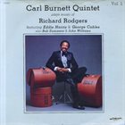 CARL BURNETT (DRUMS) Plays Music Of Richard Rogers vol 1 album cover