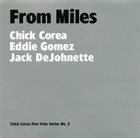 CHICK COREA From Miles (Tribute to Miles Davis) album cover