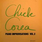 CHICK COREA Piano Improvisations, Volume 2 album cover