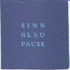 CHRISTOF KURZMANN Sinn.Blau.Pause album cover