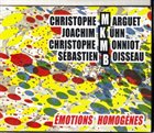 CHRISTOPHE MARGUET Émotions Homogènes album cover