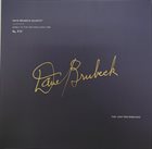 DAVE BRUBECK The Dave Brubeck Quartet : Debut In Netherlands 1958 album cover