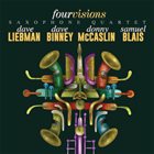DAVE LIEBMAN Four Visions Saxophone Quartet album cover