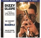 DIZZY GILLESPIE Dizzy Gillespie Featuring Lalo Schifrin ‎: En Concert Avec Europe 1 - Salle Pleyel 25 Novembre • 1960 (aka  The Gillespiana Suite - Paris Jazz Concert Salle Playel: 20 November 1960 Recorded Live By Europe 1) album cover