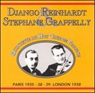 DJANGO REINHARDT Django Reinhardt at the Hot Club Of France album cover