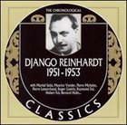 DJANGO REINHARDT The Chronological Classics: Django Reinhardt 1951-1953 album cover