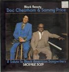 DOC CHEATHAM Doc Cheatham & Sammy Price ‎: Black Beauty album cover