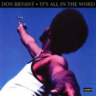 DON BRYANT It's All in the Word album cover
