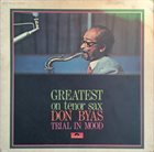 DON BYAS Greatest On Tenor Sax - Trial In Mood album cover