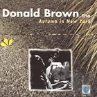 DONALD BROWN Autumn In New York album cover