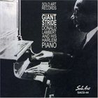DONALD LAMBERT Giant Stride Harlem Piano album cover