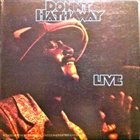 DONNY HATHAWAY Live album cover