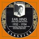 EARL HINES 1932 - 1934 album cover