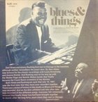 EARL HINES Earl Hines And Jimmy Rushing ‎: Blues And Things album cover