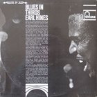 EARL HINES Blues In Thirds album cover